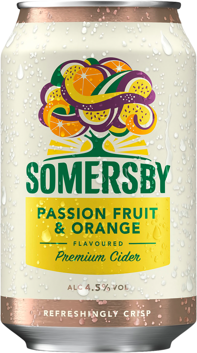 Products » Somersby » Somersby Passion Fruit & Orange ...