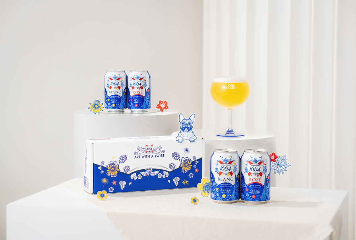 Newsroom » 1664 Blanc Piques the Imagination through 'Art with a